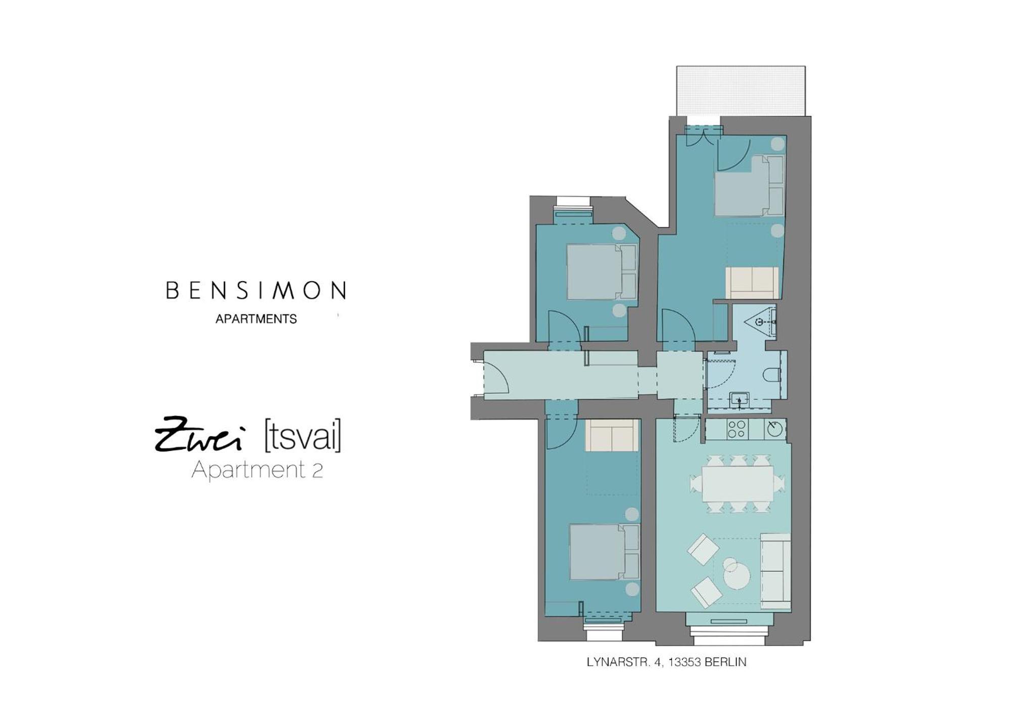 Bensimon Apartments Mitte/Wedding Berlim Quarto foto