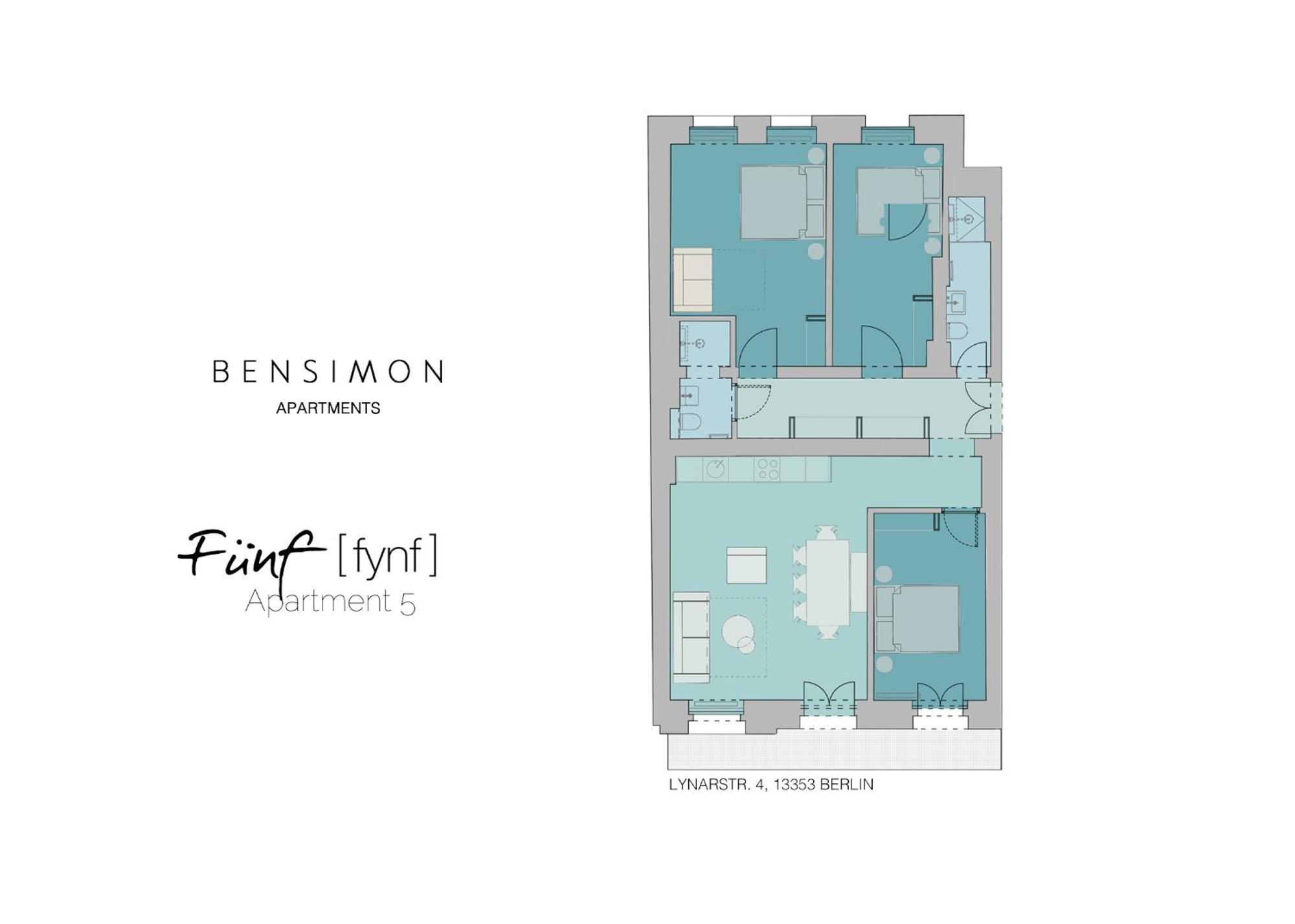 Bensimon Apartments Mitte/Wedding Berlim Quarto foto